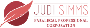 Judi Simms - Paralegal Professional Services - Logo